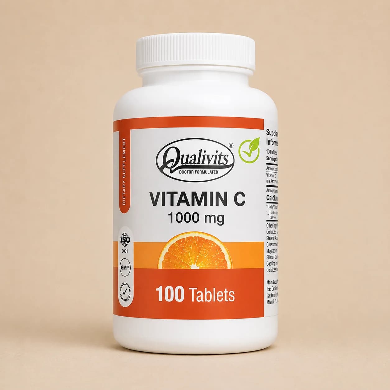 Vitamina C 1000mg 100 tabletas