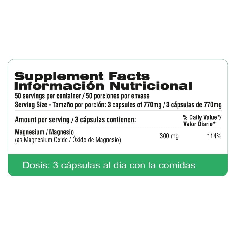 Información nutricional