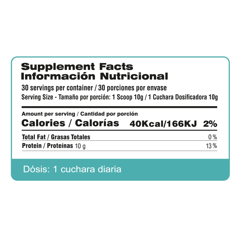 Información nutricional