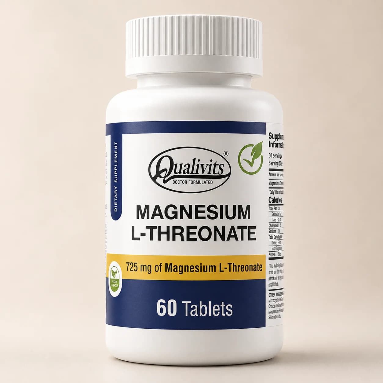 Magnesium L-Threonate 60 tabletas