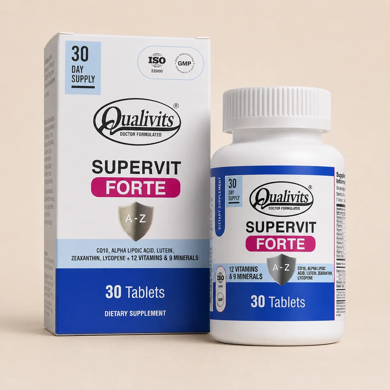 Super Vit Forte A-Z 30 tabletas